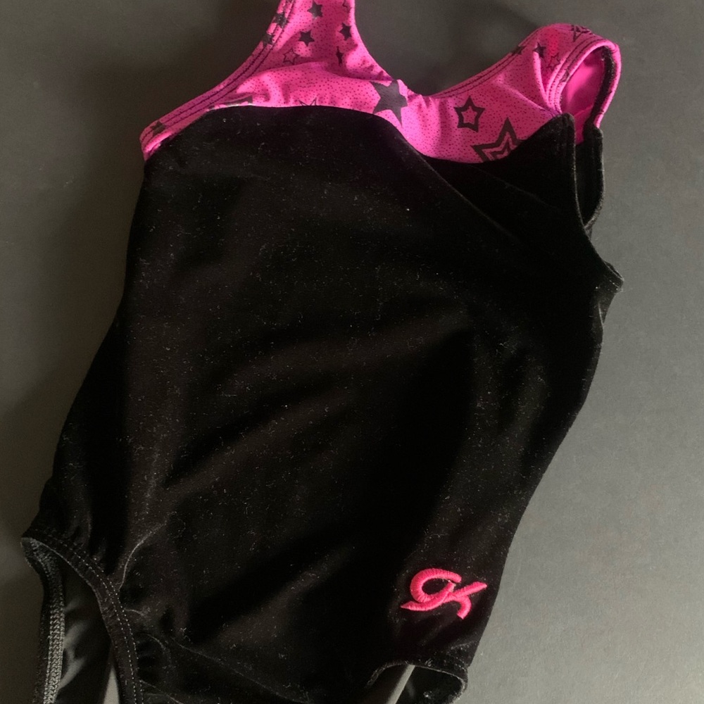 Girls Velvet Leotard